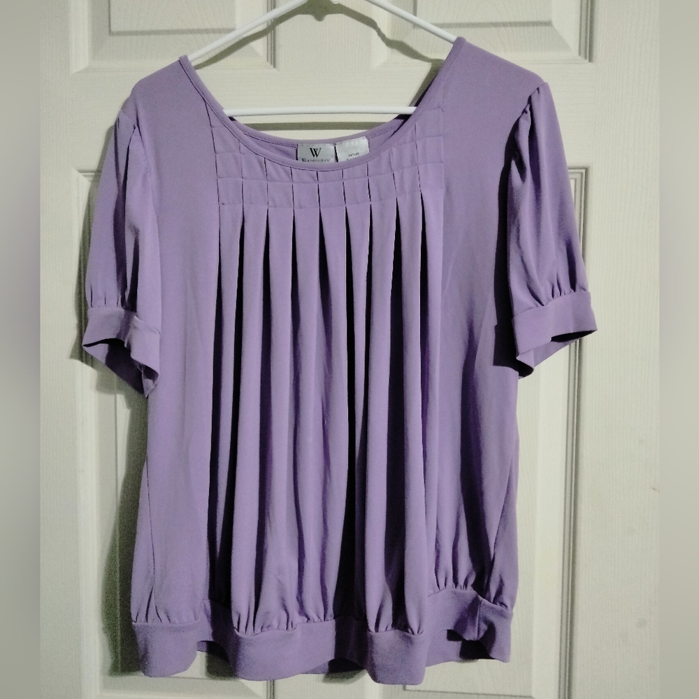 Women's Lavender Worthington Blouse